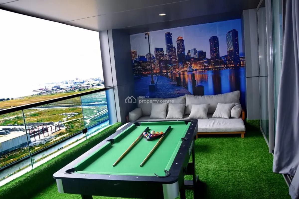 Olaceous 3 Bedroom Serenity Apartment with Swimming Pool, Eko Atlantic City, Lagos, Flat / Apartment Short Let