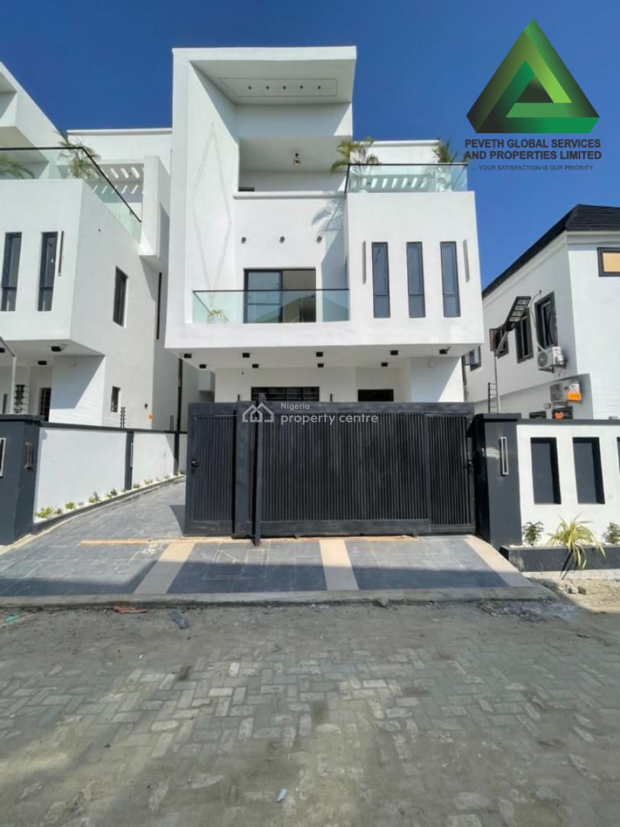 Luxury 5 Bedroom Fully Detached Duplex with Swimming Pool, Cinema, Bq, Ikota, Lekki, Lagos, Detached Duplex for Sale