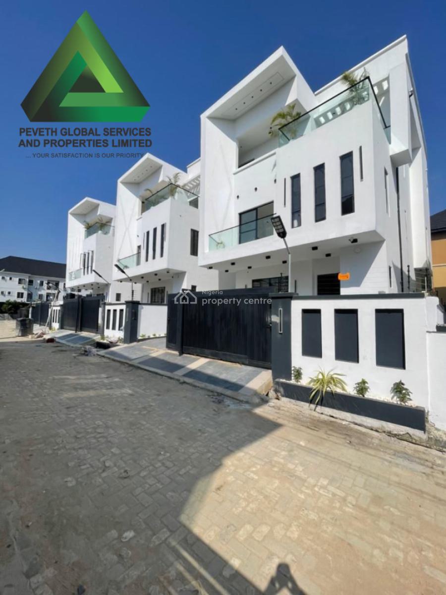 Luxury 5 Bedroom Fully Detached Duplex with Swimming Pool, Cinema, Bq, Ikota, Lekki, Lagos, Detached Duplex for Sale