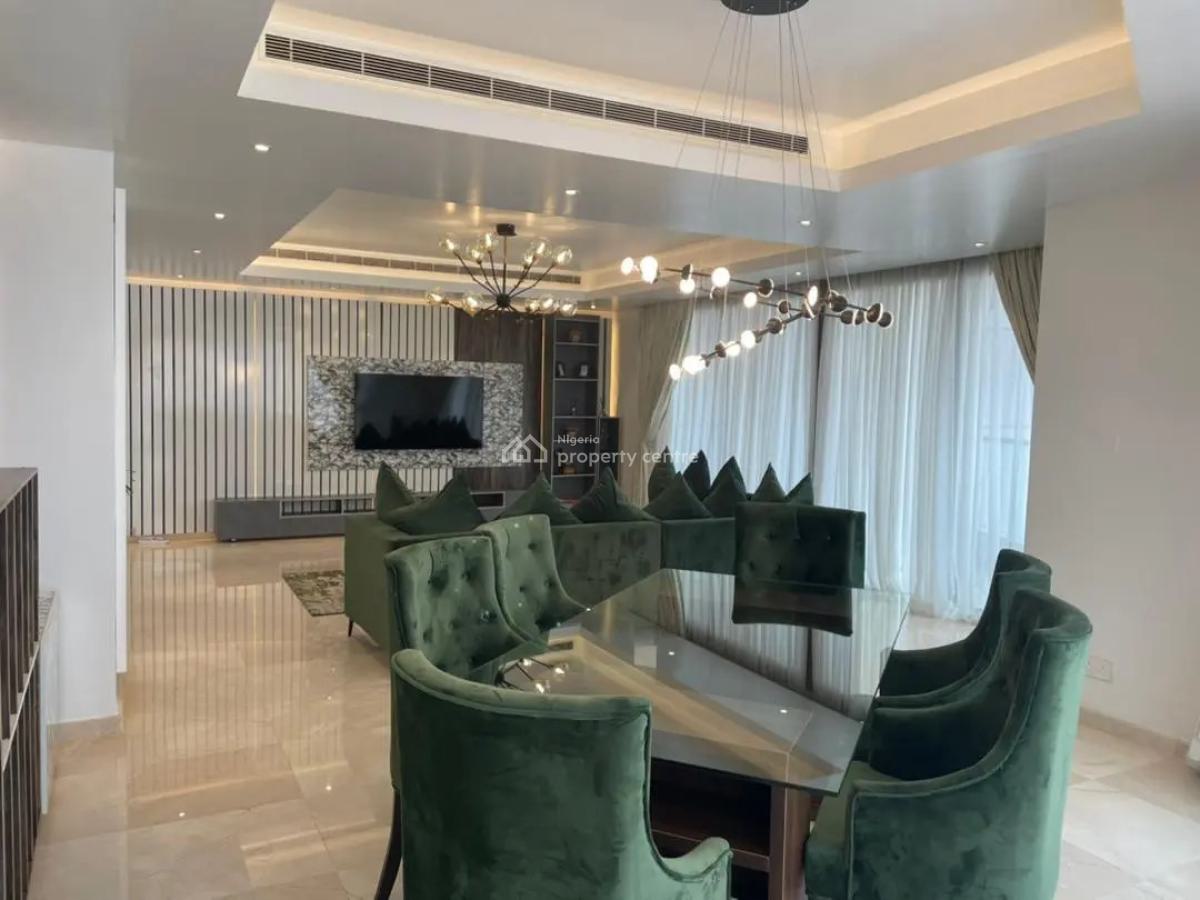 Olaceous 3 Bedroom Penthouse Echoes Apartment with Gym, Eko Atlantic City, Lagos, Flat / Apartment Short Let