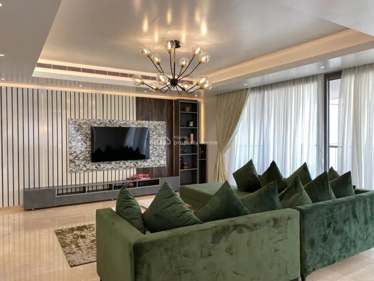 Olaceous 3 Bedroom Penthouse Echoes Apartment with Gym, Eko Atlantic City, Lagos, Flat / Apartment Short Let