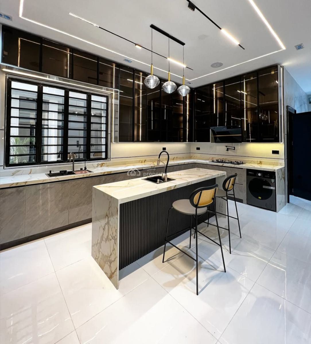 Modern 5 Bedroom Fully Detached Duplex, Chevron Toll Gate, Lekki, Lagos, Detached Duplex for Sale