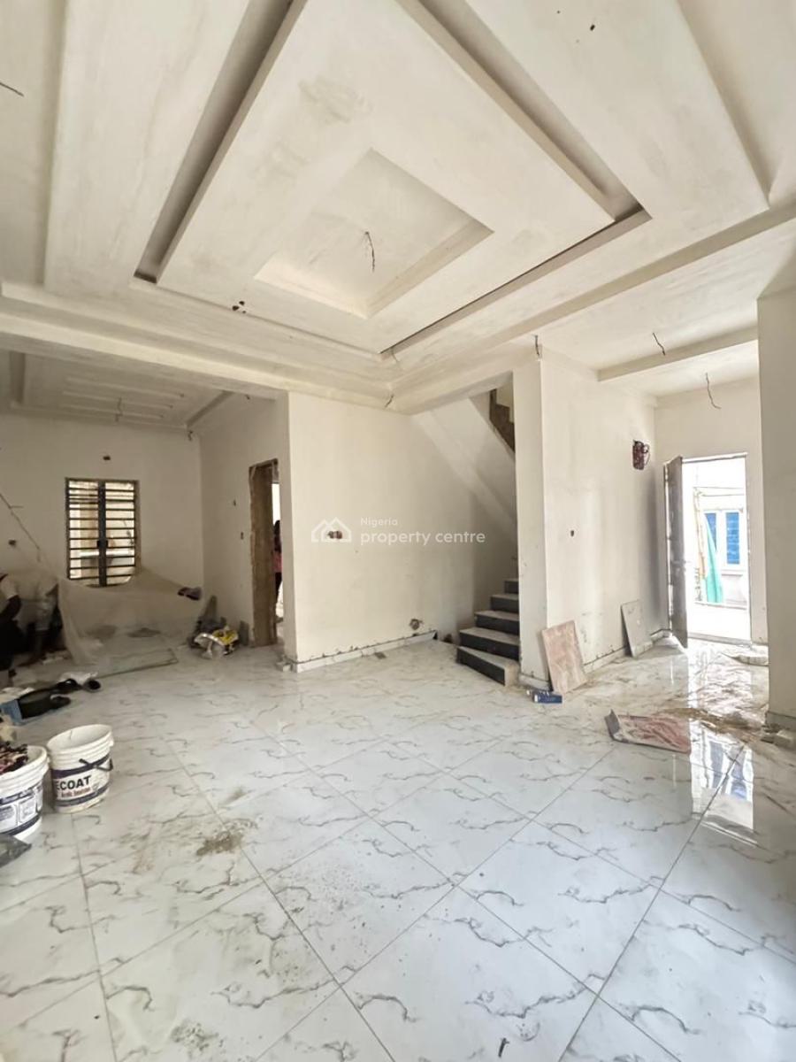 Newly Built 4 Bedroom Semi Detached Duplex with Bq, Yaba, Lagos, Semi-detached Duplex for Sale