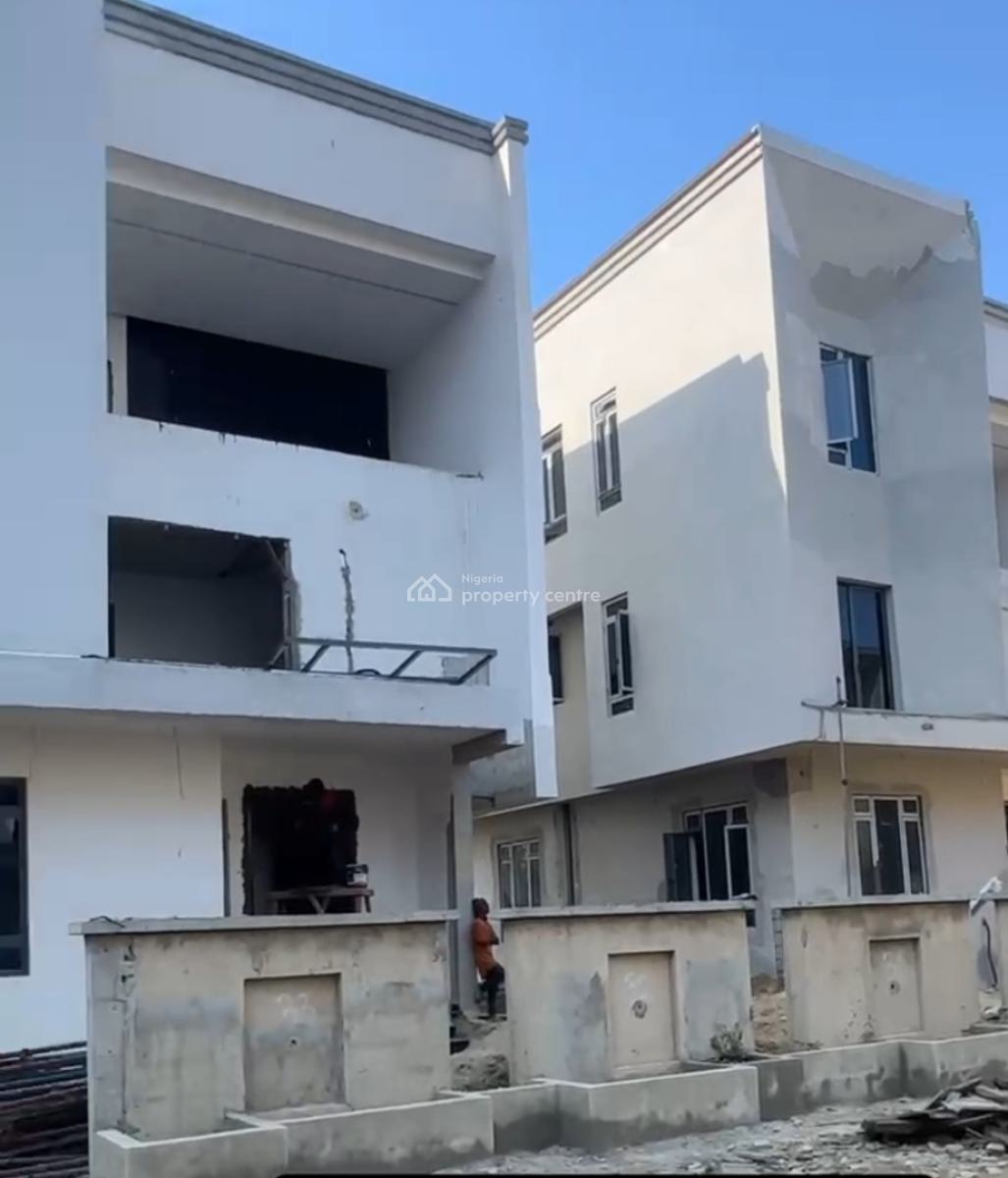 5-bedroom Fully Detached Home + 2-rooms Bq, Periwinkle Estate, Lekki Phase 1, Lekki, Lagos, Detached Duplex for Sale