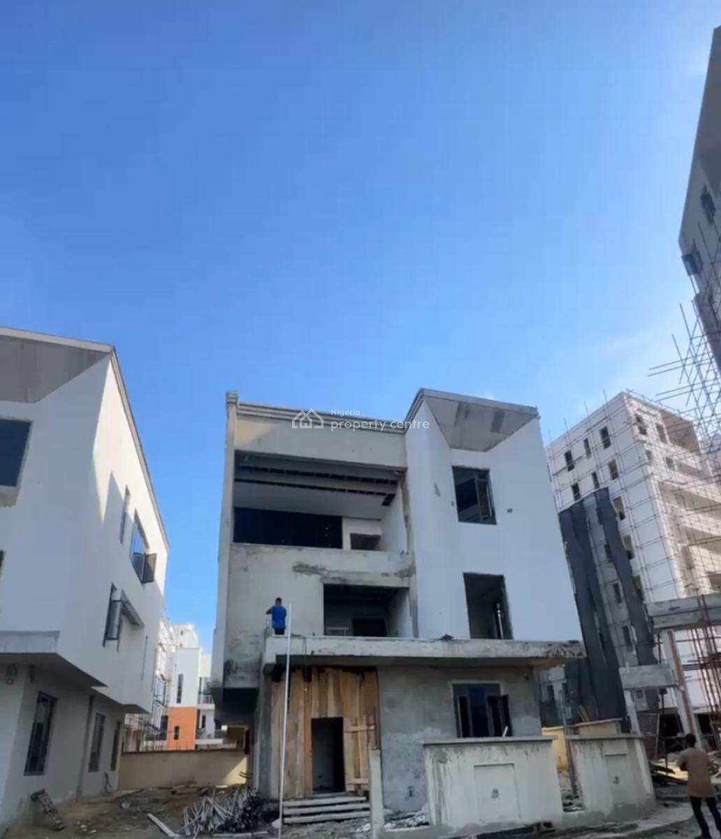 5-bedroom Fully Detached Home + 2-rooms Bq, Periwinkle Estate, Lekki Phase 1, Lekki, Lagos, Detached Duplex for Sale