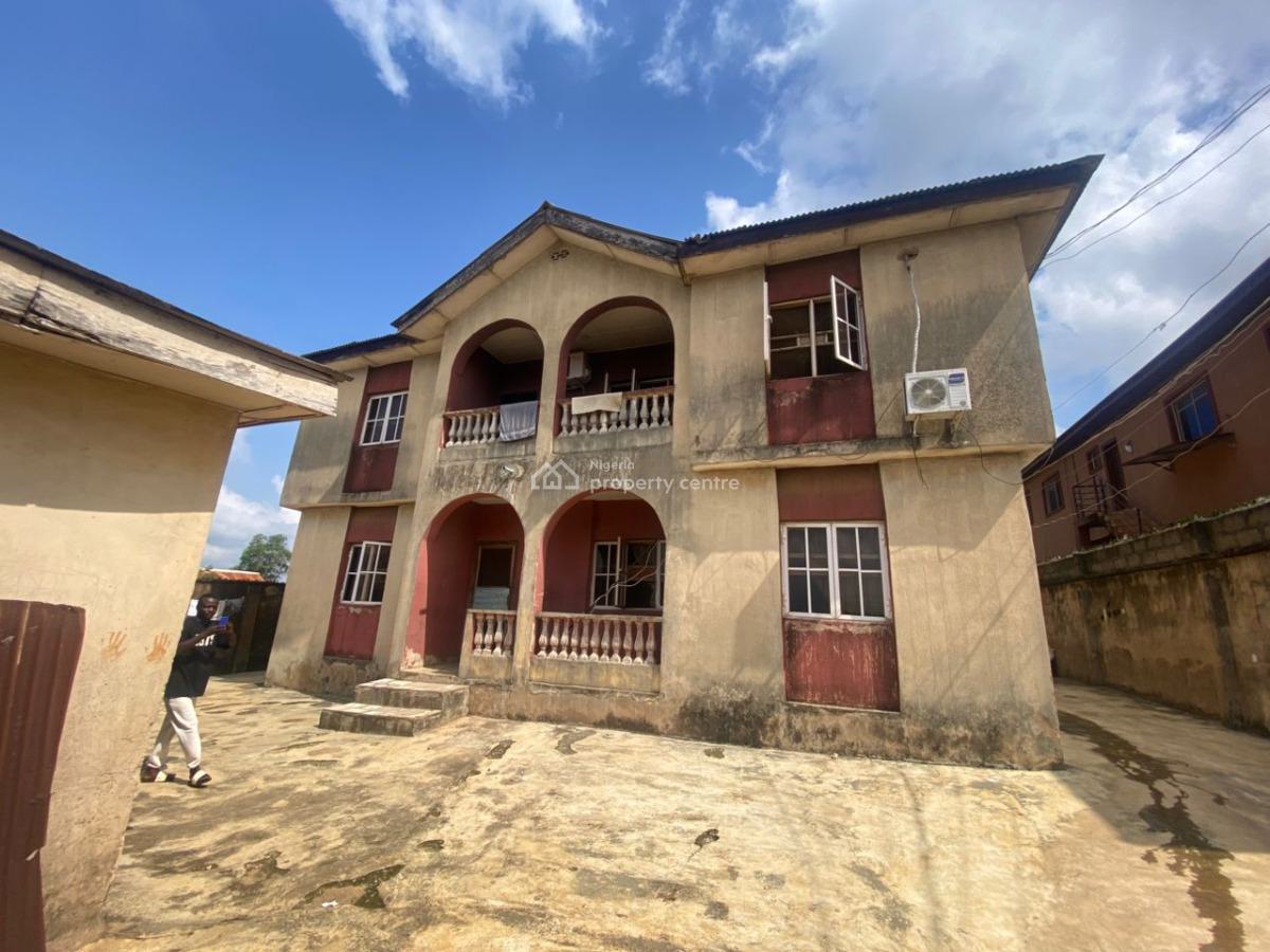 Building Consist of Seven Flat with C of O, Lasu, Igando, Alimosho, Lagos, Block of Flats for Sale