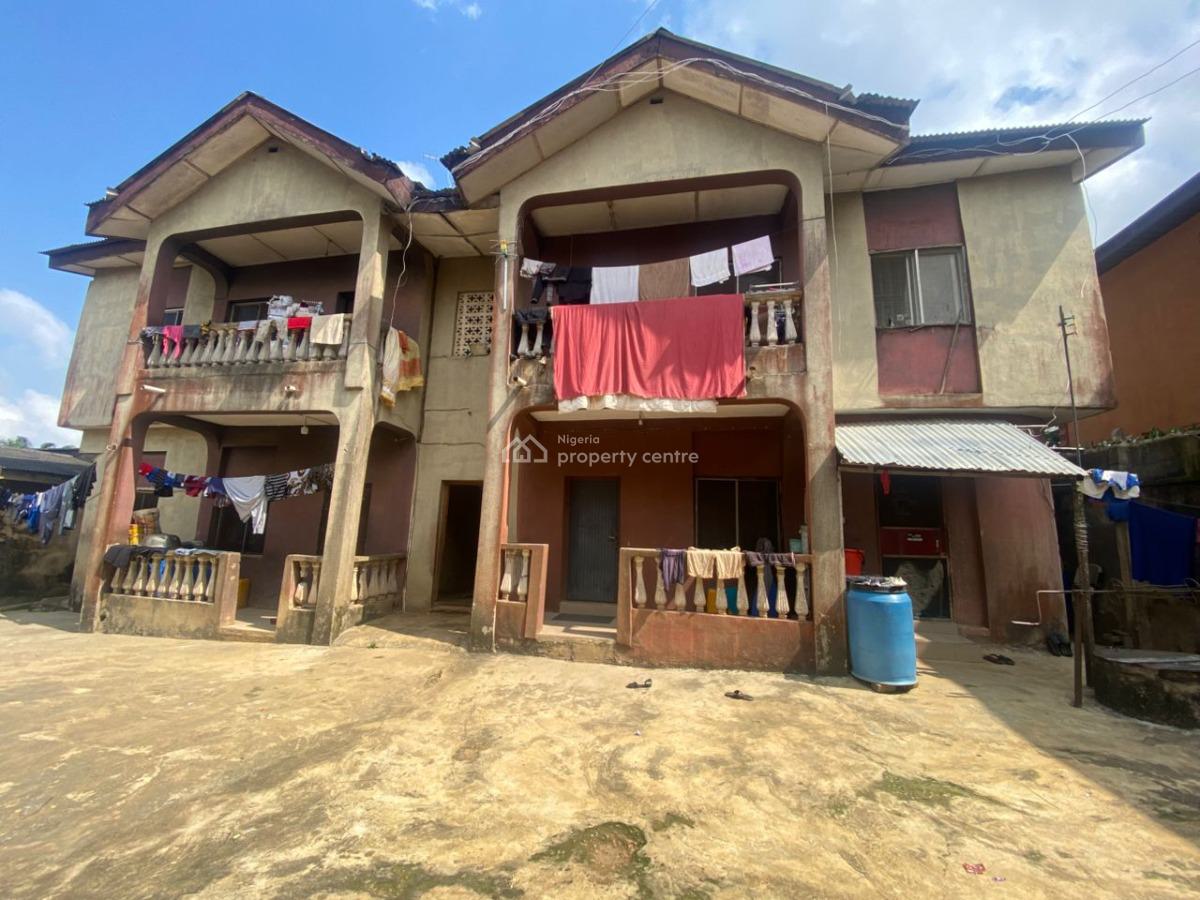 Building Consist of Seven Flat with C of O, Lasu, Igando, Alimosho, Lagos, Block of Flats for Sale