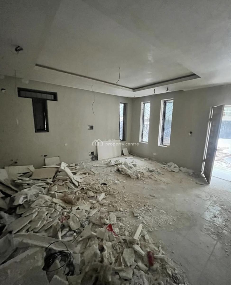 Unfinished Luxury 1 Bedroom Apartment with Swimming Pool, Lekki Right, Lekki, Lagos, Mini Flat (room and Parlour) for Sale