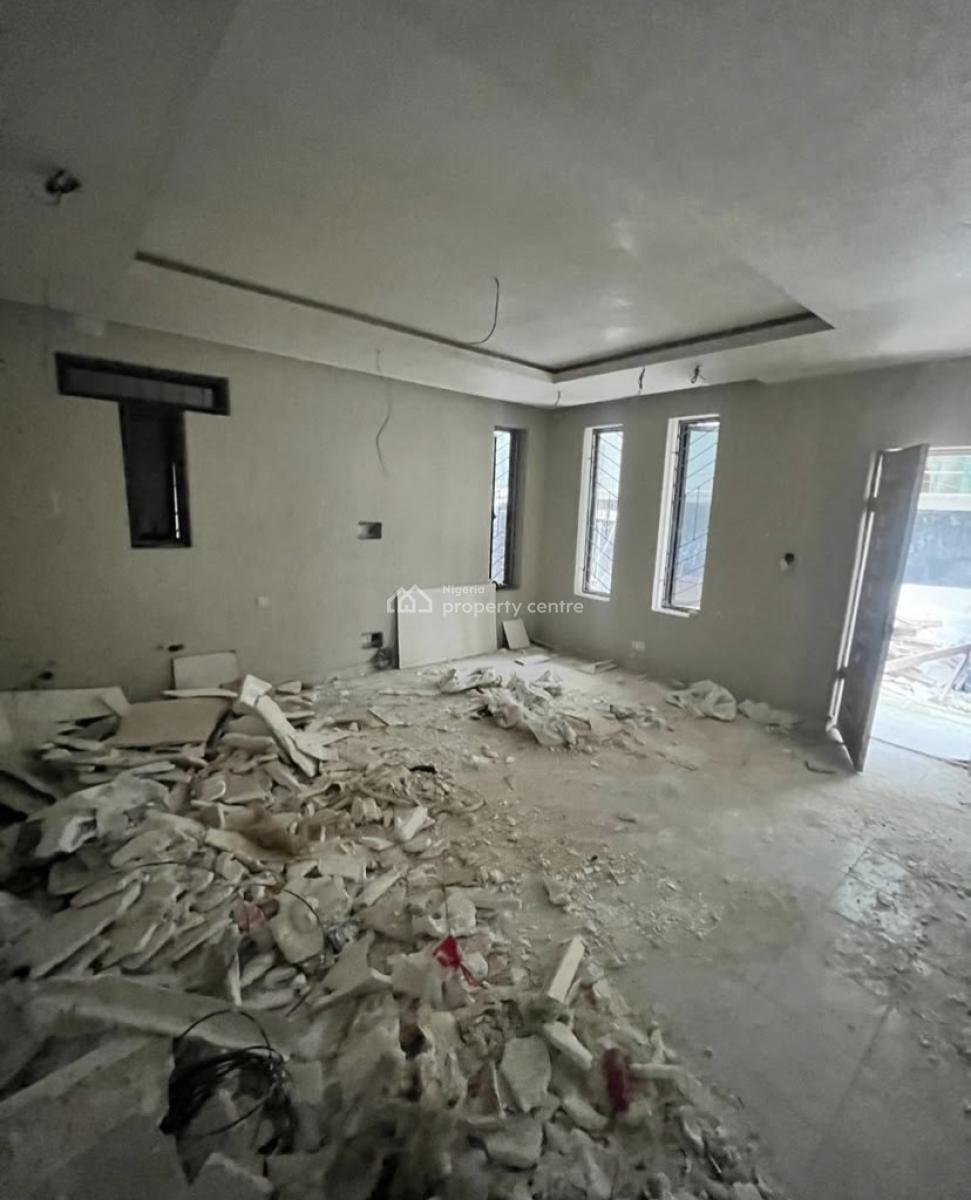 Unfinished Luxury 1 Bedroom Apartment with Swimming Pool, Lekki Right, Lekki, Lagos, Mini Flat (room and Parlour) for Sale