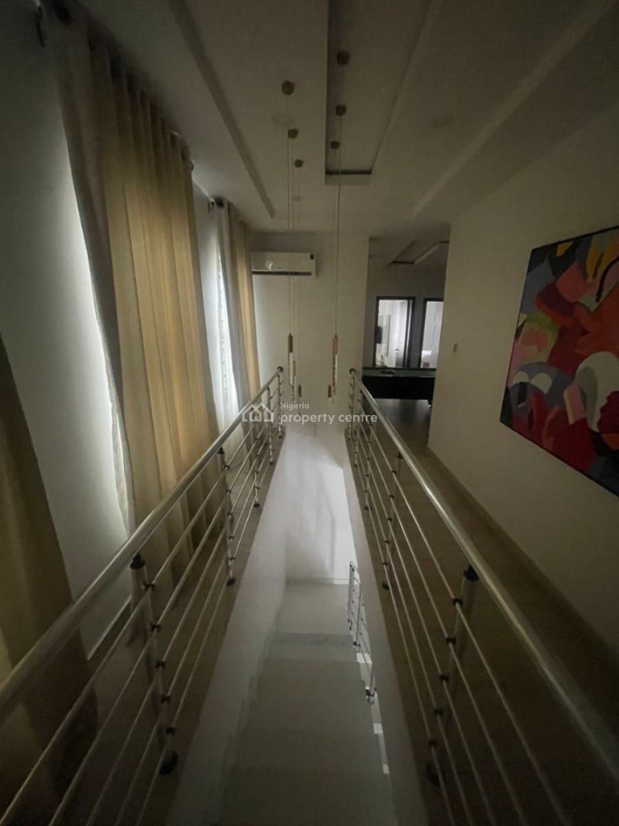 Tastefully Built Fully Furnished 5 Bedrooms, Agungi Non Flooded Zone, Lekki Phase 1, Lekki, Lagos, Detached Duplex for Rent