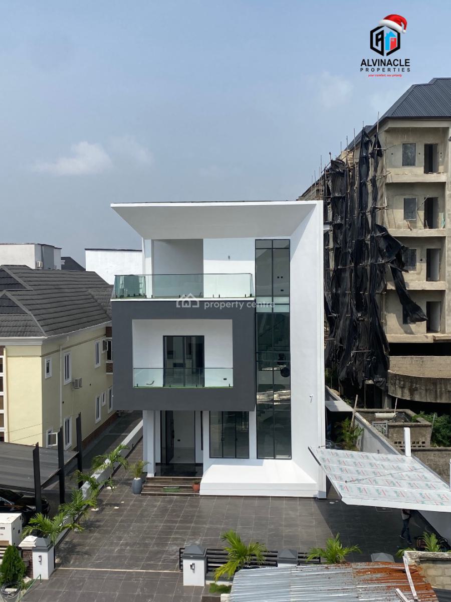 Newly Built 6 Bedroom Mansion with Rooftop Terrace, Megamound, Ikota, Lekki, Lagos, Detached Duplex for Sale