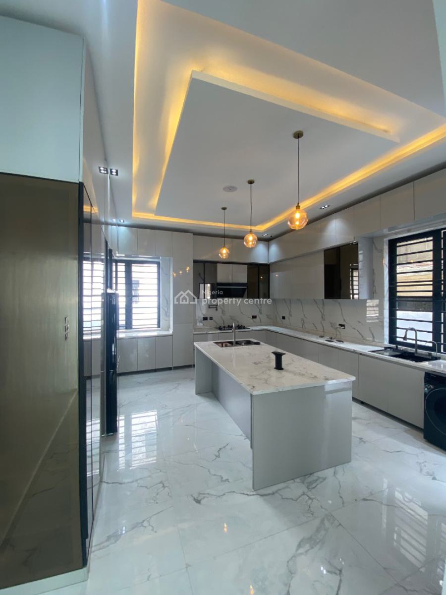Newly Built 6 Bedroom Mansion with Rooftop Terrace, Megamound, Ikota, Lekki, Lagos, Detached Duplex for Sale