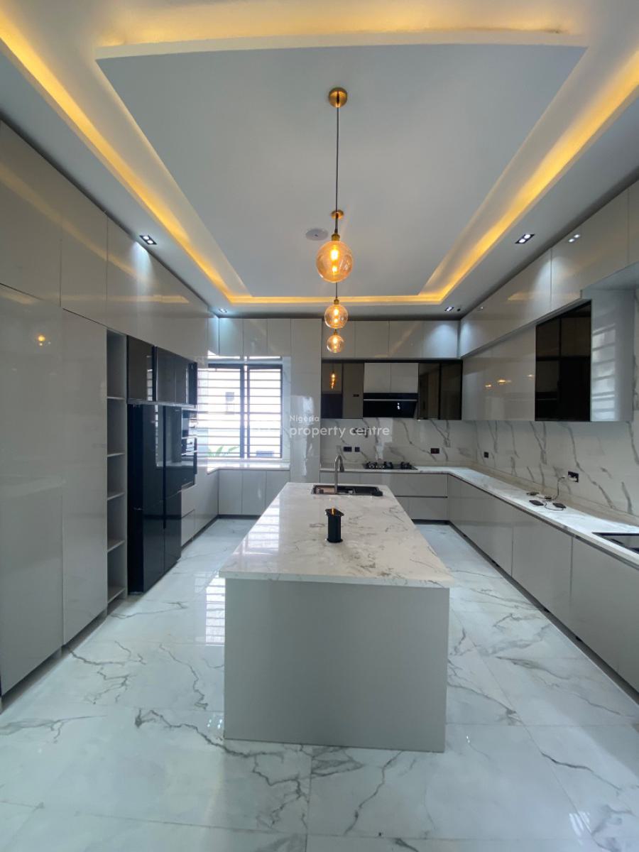 Newly Built 6 Bedroom Mansion with Rooftop Terrace, Megamound, Ikota, Lekki, Lagos, Detached Duplex for Sale