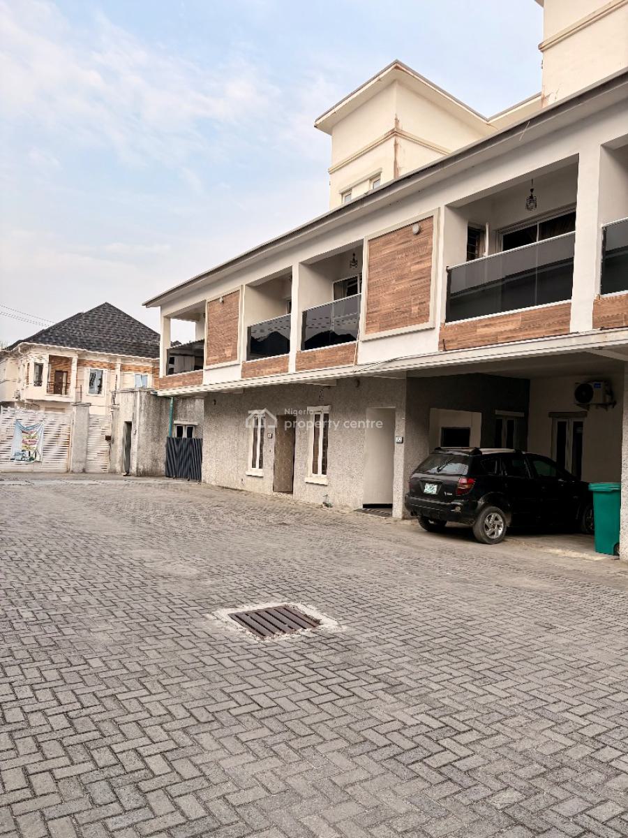 Super Spacious 4 Bedroom Duplex with a Bq and a Masters Penthouse, Orchid Road General Hospital, Lekki, Lagos, Terraced Duplex for Rent