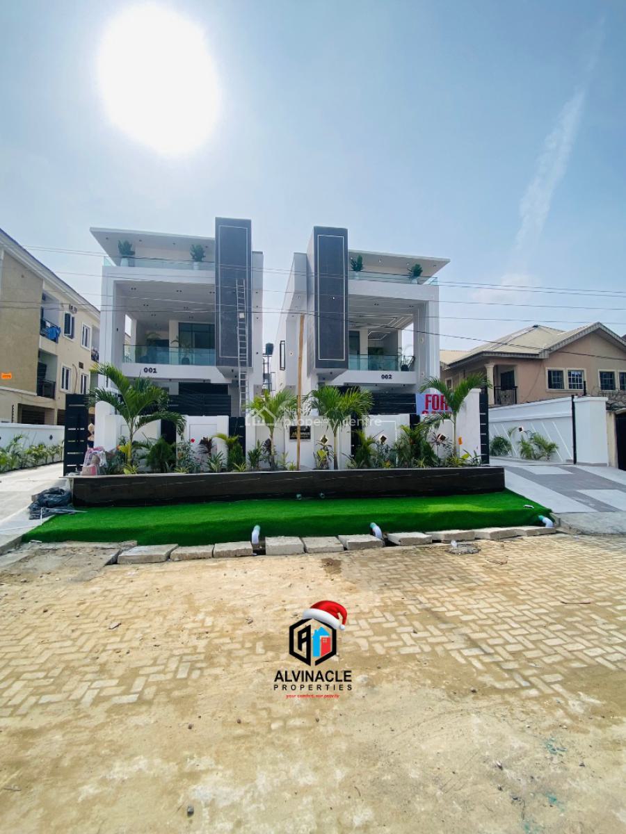 Newly Built 5 Bedroom Smart Home with 1 Bq, Ikota Villa, Lekki, Lagos, Detached Duplex for Sale