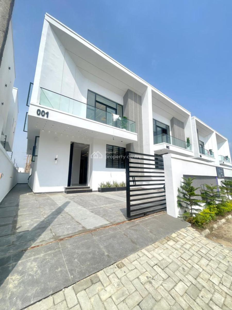 Elegant 4 Bedroom Semi Detached Duplex with a Room Bq, Ajah, Lagos, Semi-detached Duplex for Sale