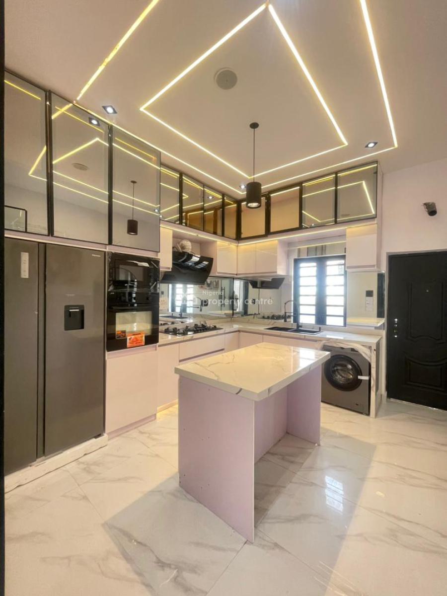 Elegant 4 Bedroom Semi Detached Duplex with a Room Bq, Ajah, Lagos, Semi-detached Duplex for Sale