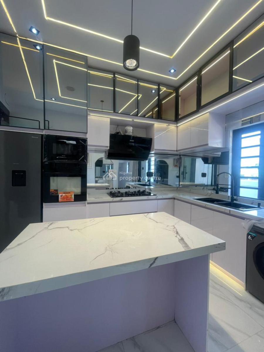 Elegant 4 Bedroom Semi Detached Duplex with a Room Bq, Ajah, Lagos, Semi-detached Duplex for Sale