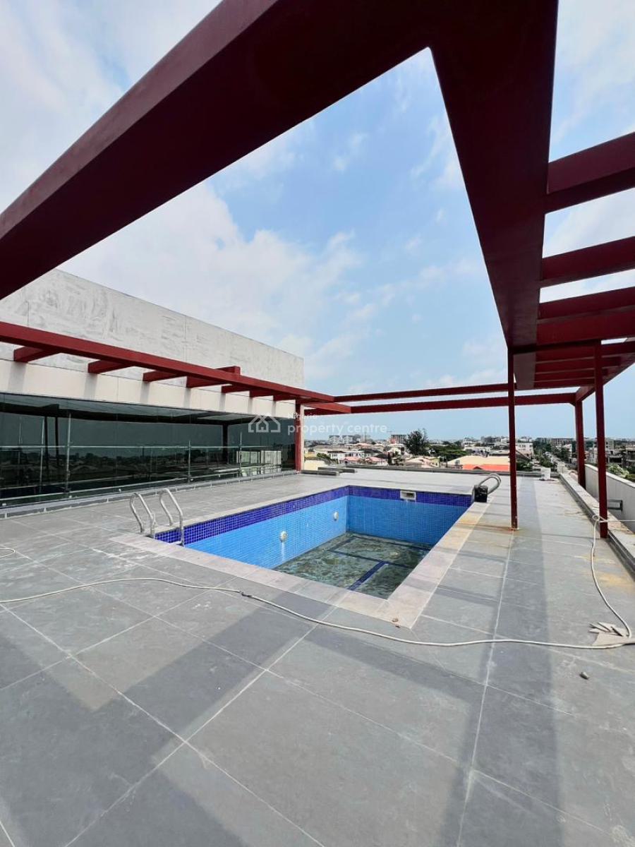 Spacious 3 Bedroom Apartment + Bq, Elevator, Open Terrace & Rooftop Pool, Lekki Phase 1, Lekki, Lagos, Flat / Apartment for Sale
