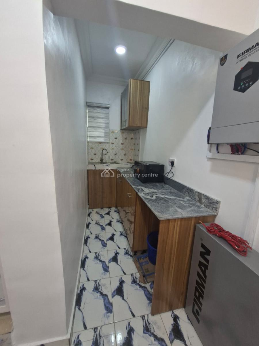 Fully Furnished Mini Flat on The 1st Floor, Balogun Street, Shomolu, Lagos, Mini Flat (room and Parlour) for Rent