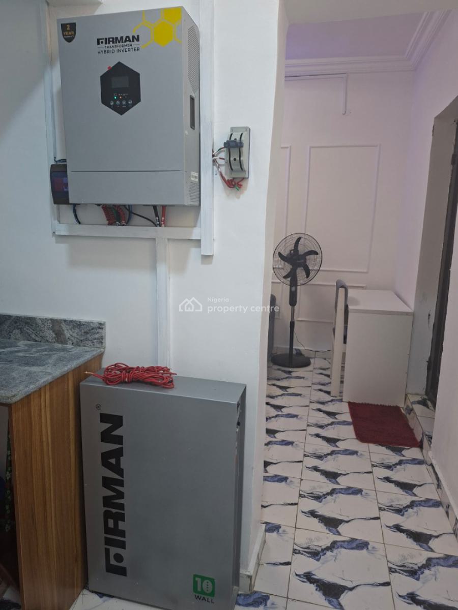 Fully Furnished Mini Flat on The 1st Floor, Balogun Street, Shomolu, Lagos, Mini Flat (room and Parlour) for Rent