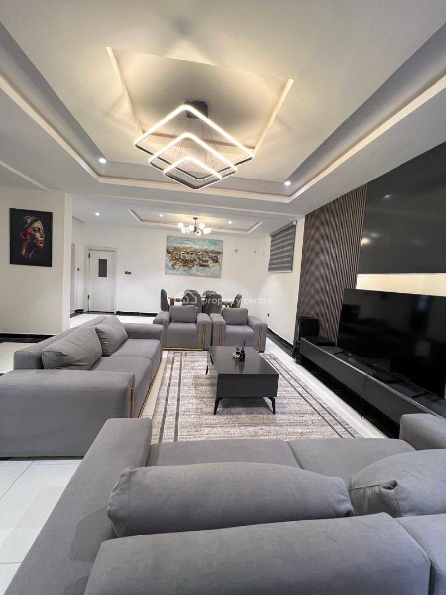 Our Spacious Three Bedroom Apartment with City View Balcony, Dining, Lekki Phase 1, Lekki, Lagos, Flat / Apartment Short Let