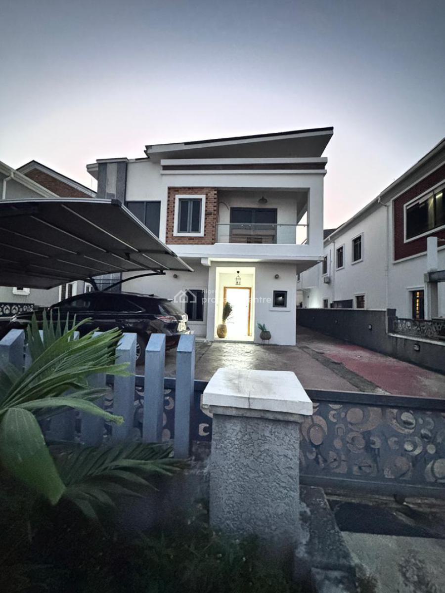 Well Maintain 5 Bedroom Fully Detached Duplex with Bq., Lekki, Lagos, Detached Duplex for Rent