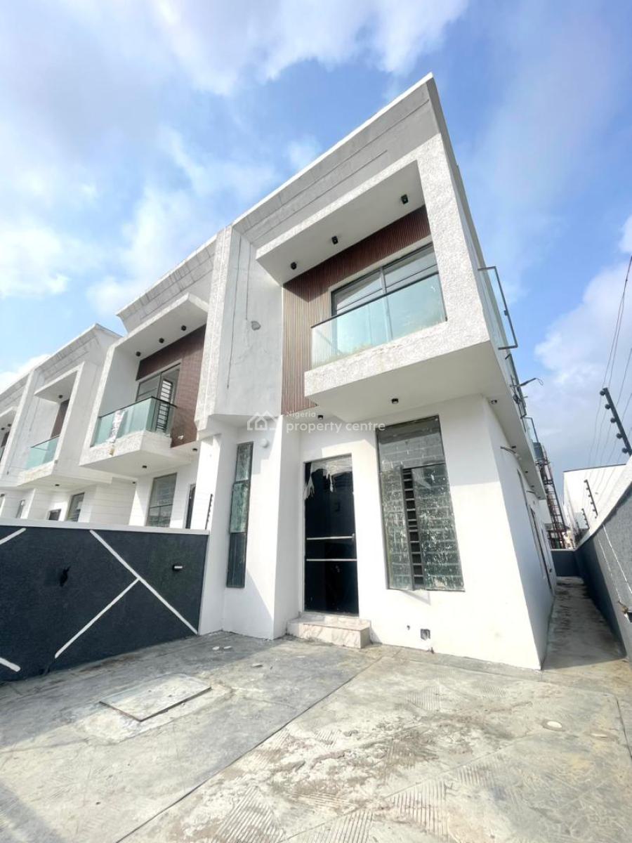 Well Built 4 Bedroom Semi Detached Duplex with Bq, Ikota, Lekki, Lagos, Semi-detached Duplex for Sale