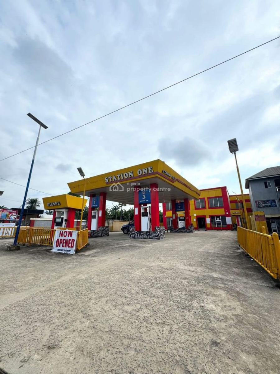 a Fully Functional 6 Pumps Filling Station, Obi Wali Road, Rumuigbo, Port Harcourt, Rivers, Filling Station for Sale