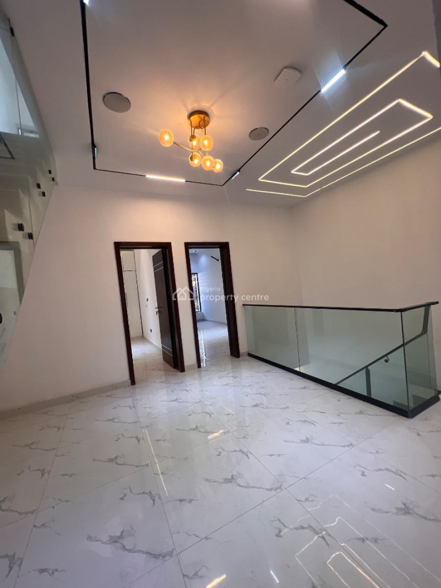 Luxury Exquisitely Built 4bedroom with Roof Terrace , Pool and Bq, Osapa, Lekki, Lagos, Terraced Duplex for Sale