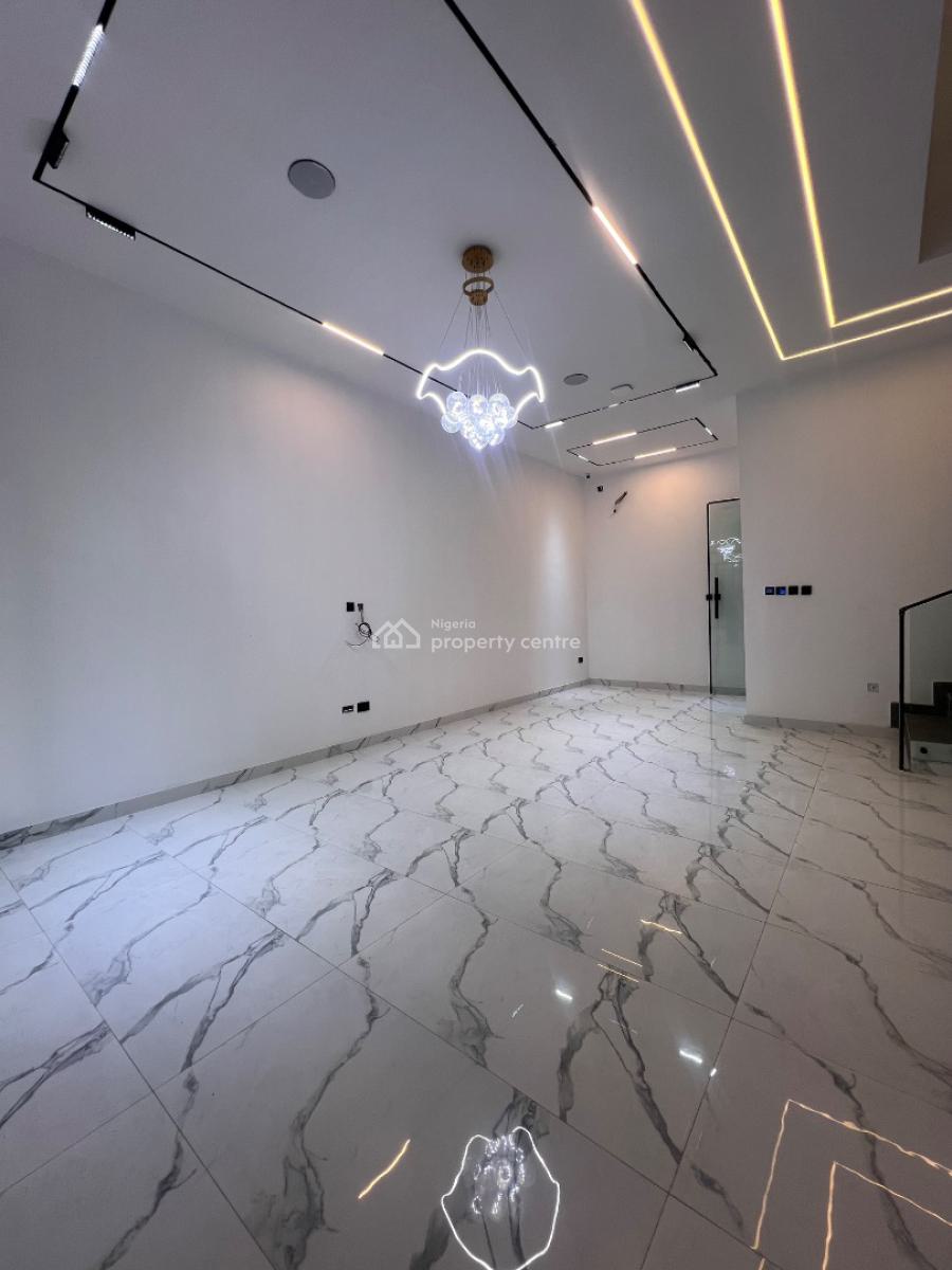 Luxury Exquisitely Built 4bedroom with Roof Terrace , Pool and Bq, Osapa, Lekki, Lagos, Terraced Duplex for Sale