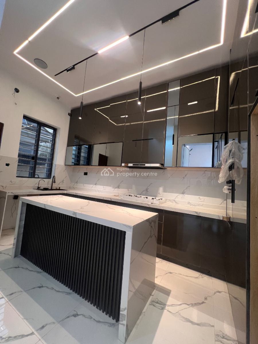 Luxury Exquisitely Built 4bedroom with Roof Terrace , Pool and Bq, Osapa, Lekki, Lagos, Terraced Duplex for Sale