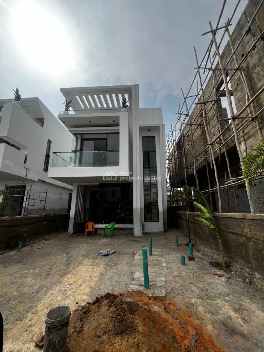 5 Bedroom Detached House with Bq, Second Tollgate, Lekki Phase 2, Lekki, Lagos, Detached Duplex for Sale