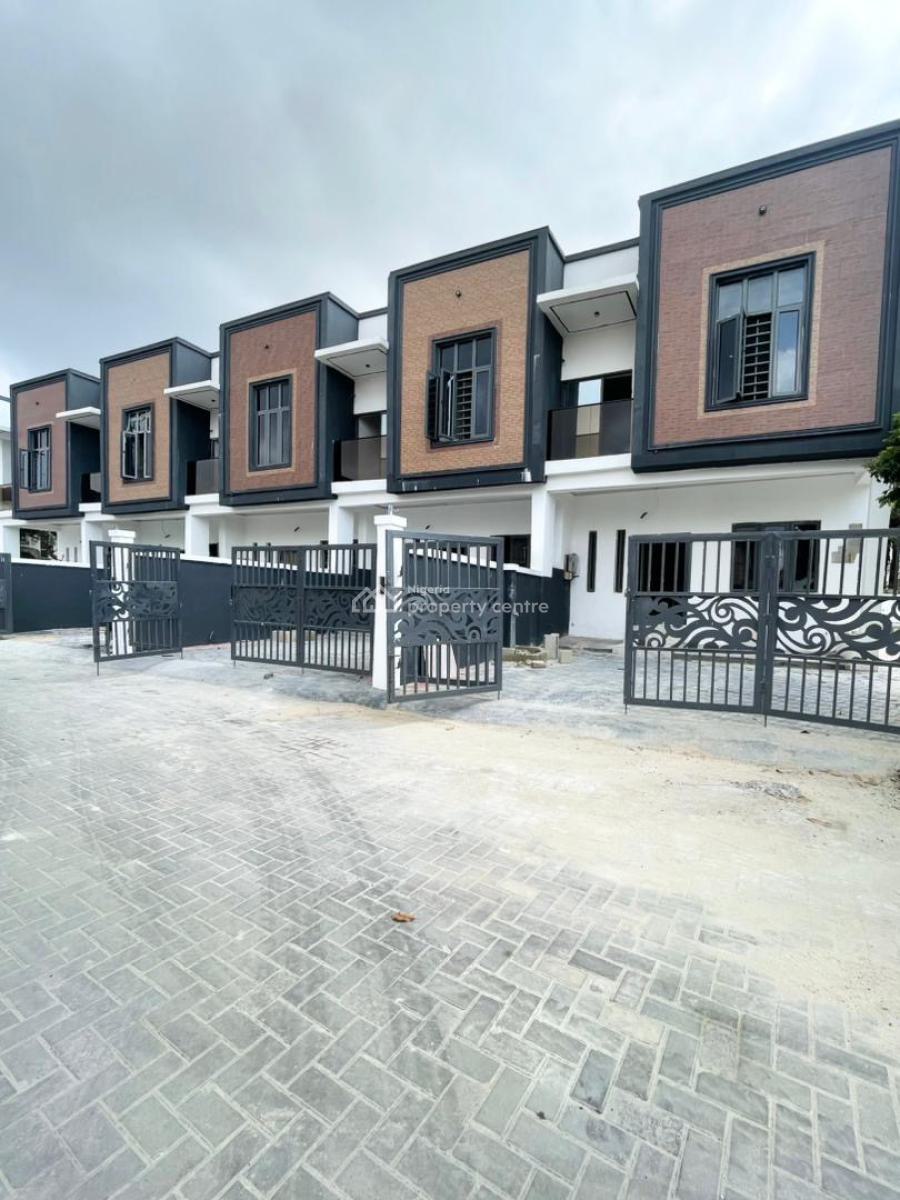 Luxury 4 Bedroom Terrace Duplex Self Compound, Ajah, Lagos, Detached Duplex for Sale