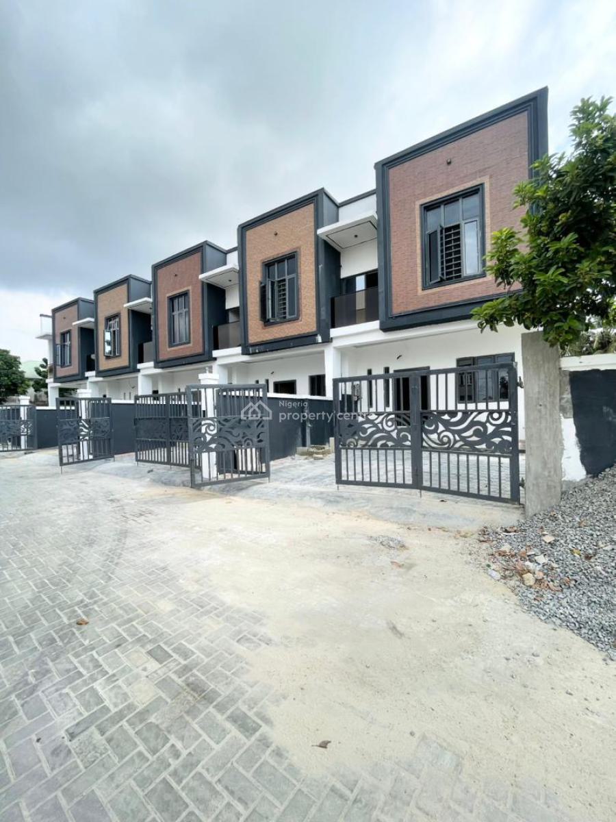 Luxury 4 Bedroom Terrace Duplex Self Compound, Ajah, Lagos, Detached Duplex for Sale