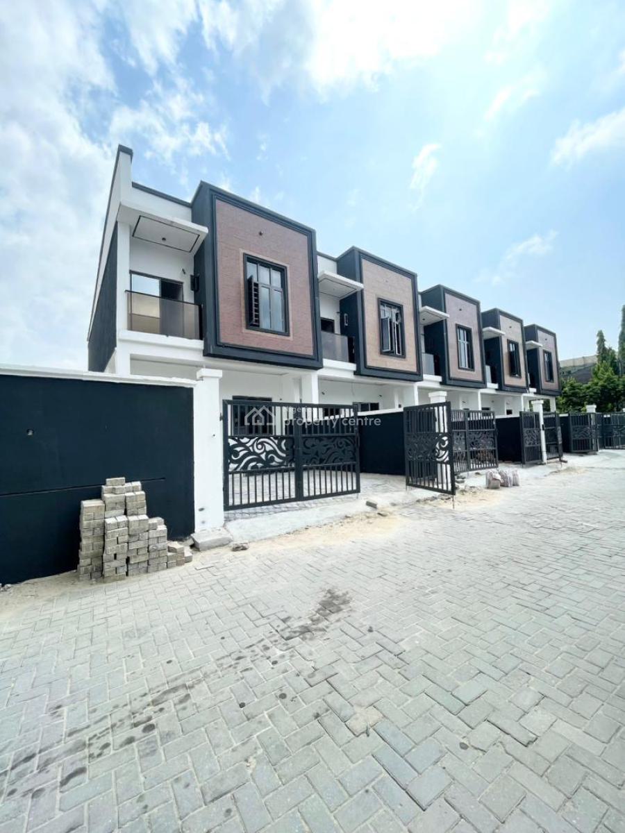 Luxury 4 Bedroom Terrace Duplex Self Compound, Ajah, Lagos, Detached Duplex for Sale