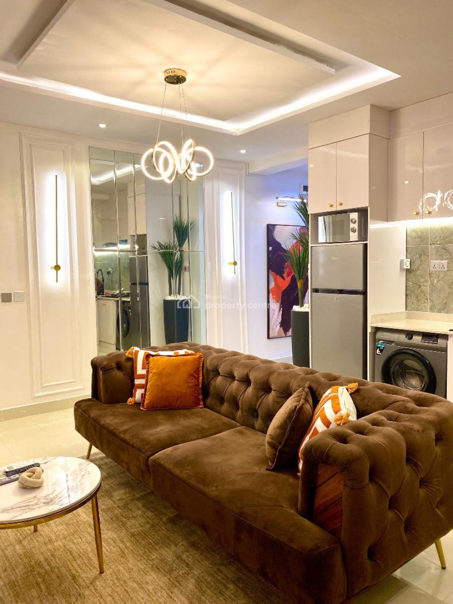 1 Bedroom Apt with Ps5, Pool & 24/7 Light, Mijl Residences & Villas ,orji Murray Street, Ikate, Lekki, Lagos, Ikate, Lekki, Lagos, Mini Flat (room and Parlour) Short Let