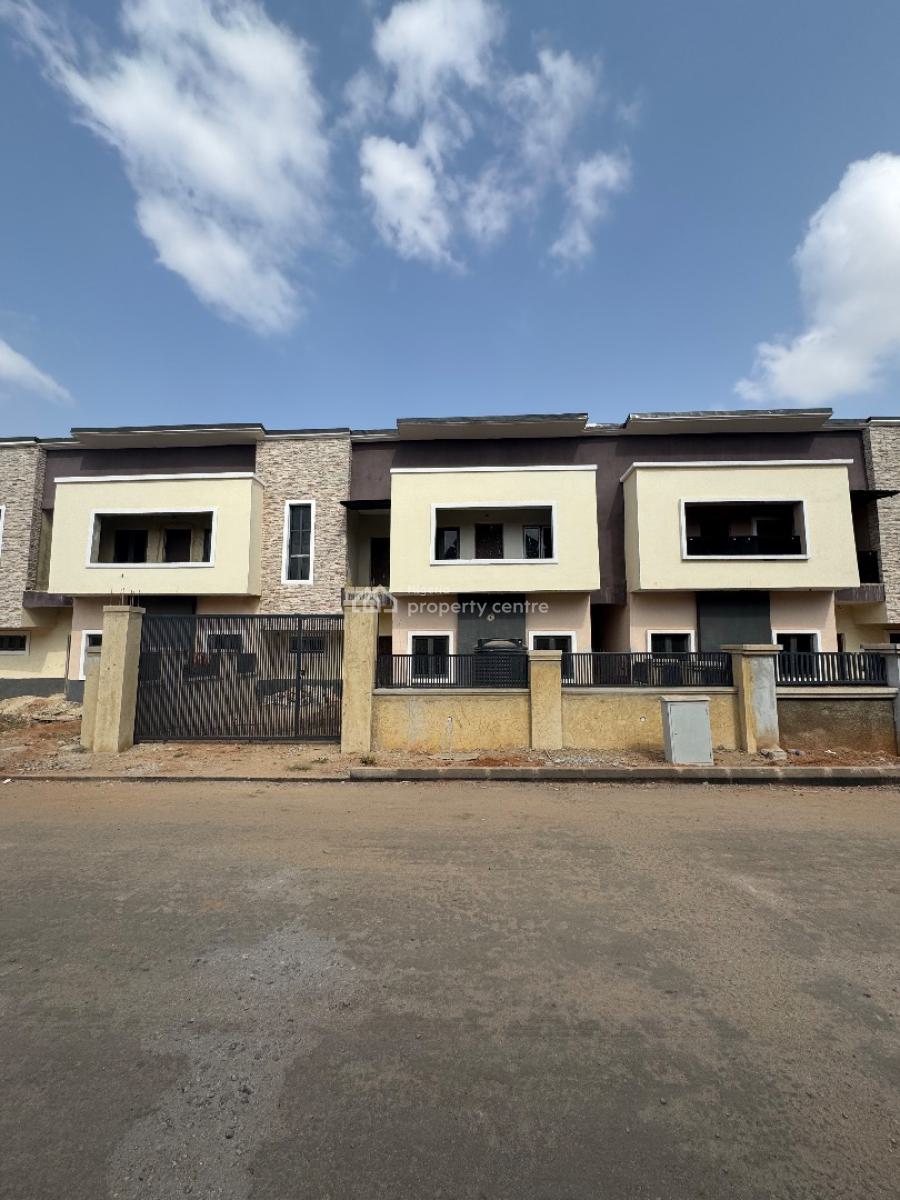 Elegant 4 Bedroom Semidetached Duplex with 1 Bedroom Bq, Apo, Abuja, Semi-detached Duplex for Sale