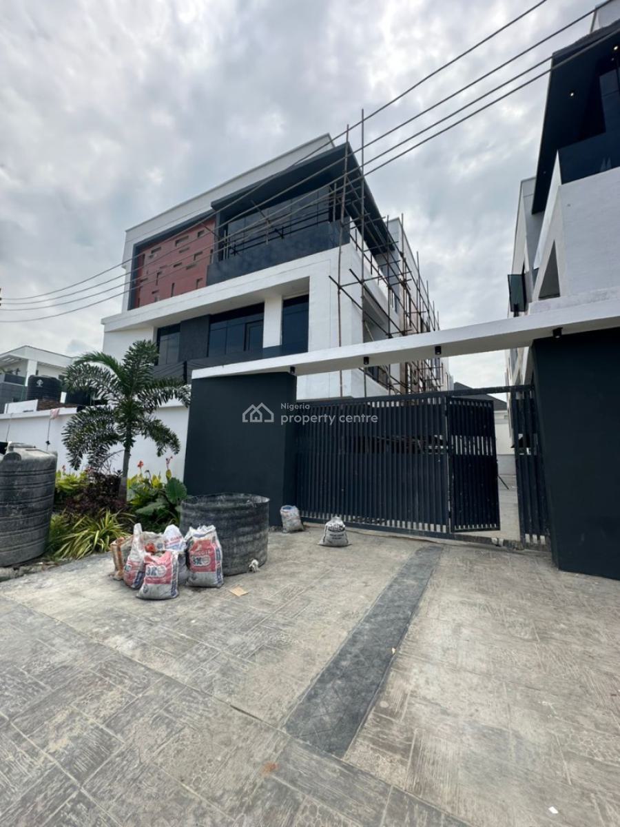 Fully Smart 4 Bedroom Terraced Duplexes with Bq and Pool, Lekki Phase 1, Lekki, Lagos, Terraced Duplex for Sale