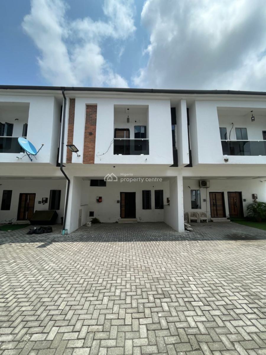 Lovely 4 Bedroom Terrace Duplex with Bq, Harris Drive, Lekki, Lagos, Terraced Duplex for Rent