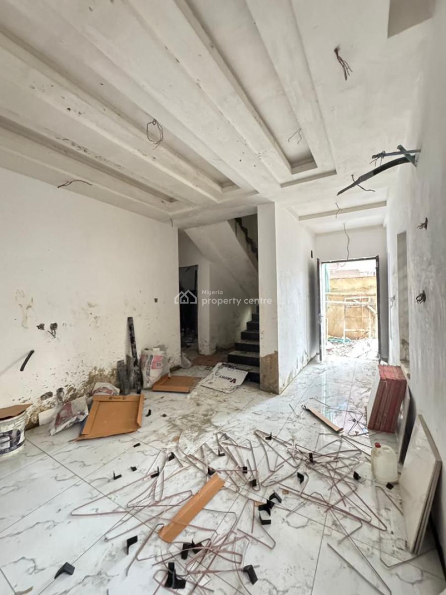 Newly Built 4 Bedroom Semi Detached Duplex with Bq, Ebute Metta, Yaba, Lagos, Semi-detached Duplex for Sale