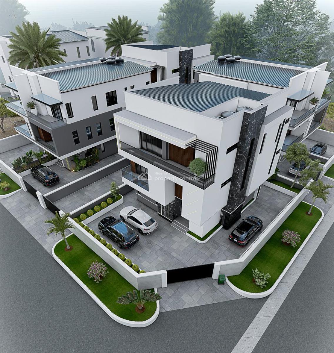 Aesthetically Pleasing 4 Bedroom Semi Detached Duplex with Bq. Off Plan, Adeniyi Jones, Ikeja, Lagos, Semi-detached Duplex for Sale