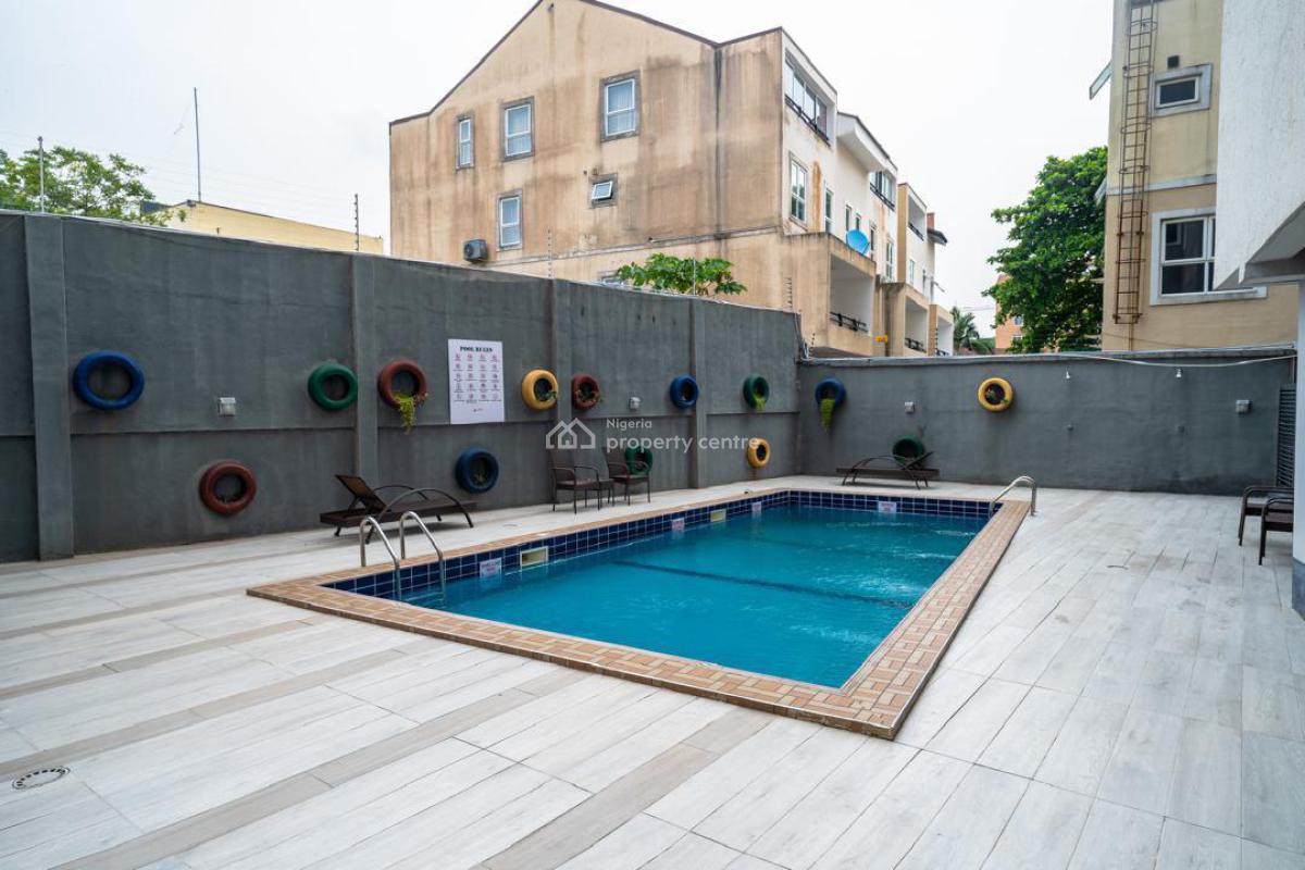 Fully Furnished Beds Apartment, 24 Hours Power, Gym, Swimming Pool, Ikoyi, Lagos, Flat / Apartment for Rent