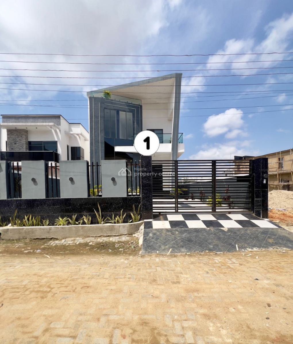 5 Bedroom Detached Duplex + Bq, Lekki Palm City Estate, Ajah, Lagos, Detached Duplex for Sale