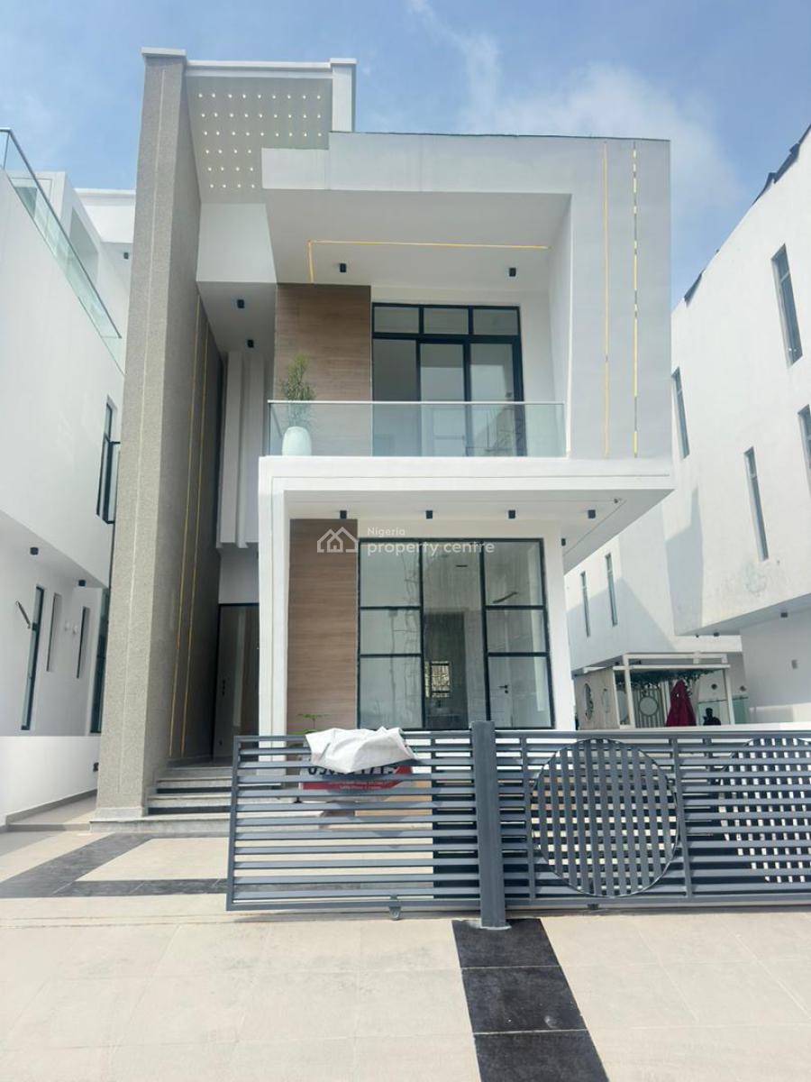 Exquisitely Crafted 5 Bedroom Detached Duplex with a Rooftop,pool & Bq, Osapa London, Lekki, Lagos, Detached Duplex for Sale