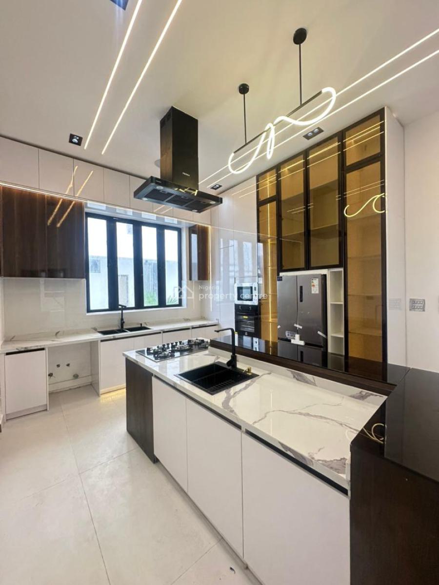 Exquisitely Crafted 5 Bedroom Detached Duplex with a Rooftop,pool & Bq, Osapa London, Lekki, Lagos, Detached Duplex for Sale