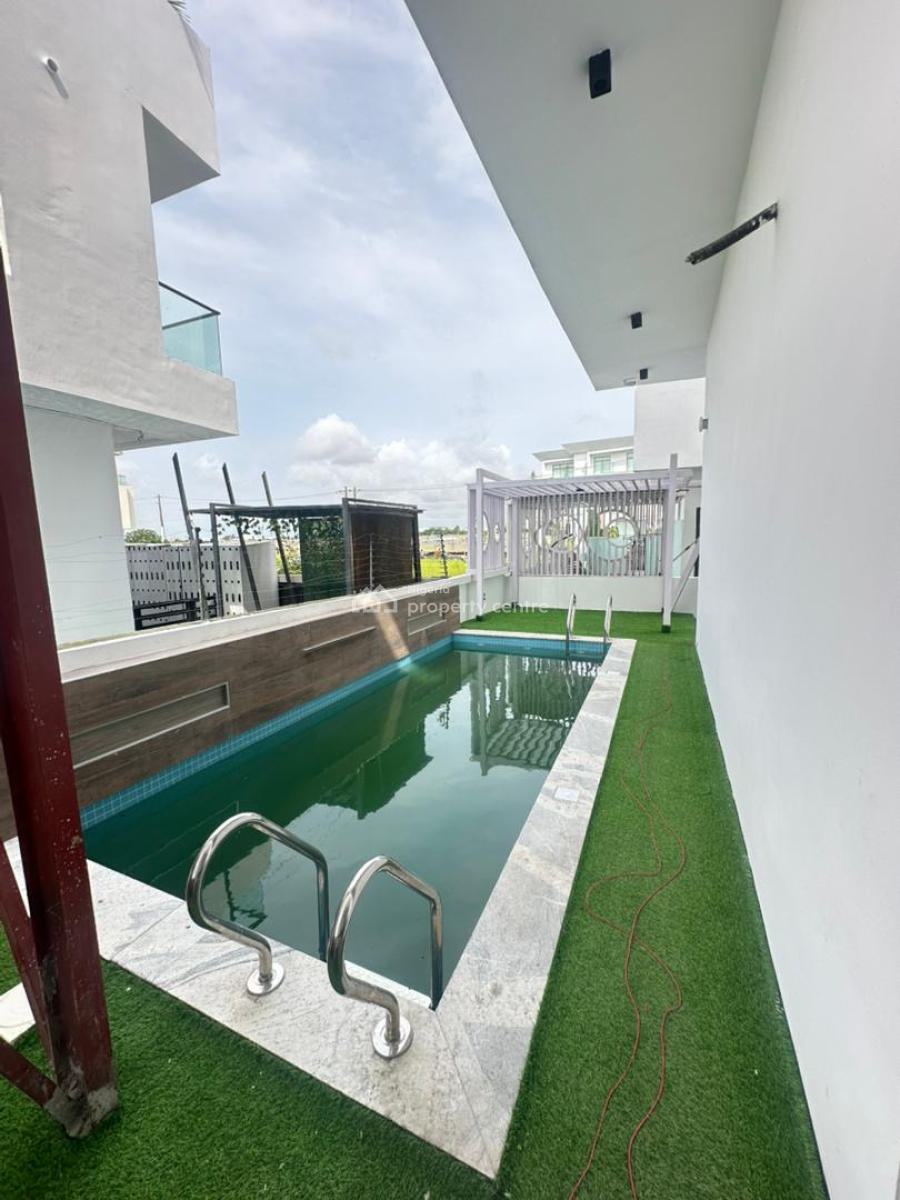Exquisitely Crafted 5 Bedroom Detached Duplex with a Rooftop,pool & Bq, Osapa London, Lekki, Lagos, Detached Duplex for Sale