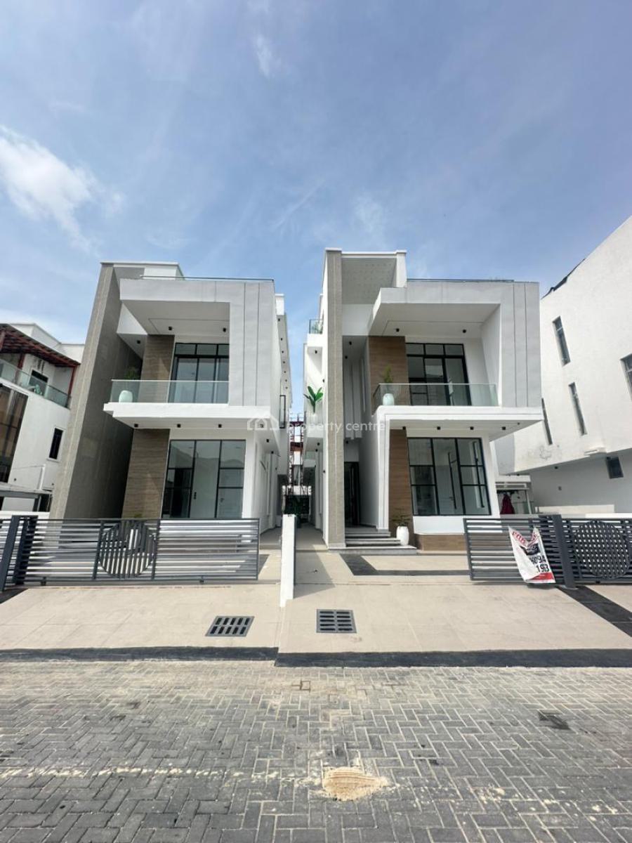 Exquisitely Crafted 5 Bedroom Detached Duplex with a Rooftop,pool & Bq, Osapa London, Lekki, Lagos, Detached Duplex for Sale