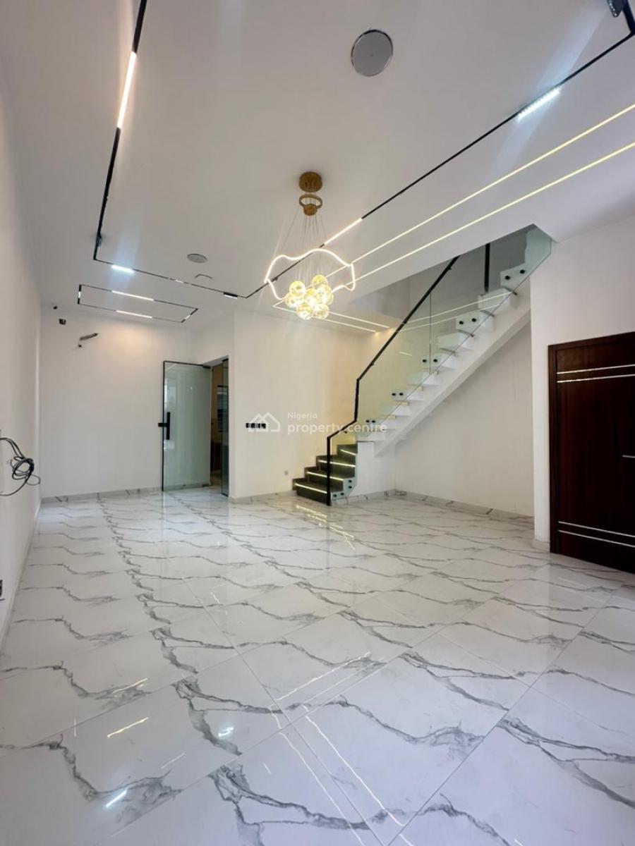 Luxurious 4 Bedroom Terraced Duplex with a Pool, Rooftop Terrace & Bq, Osapa London, Osapa, Lekki, Lagos, Terraced Duplex for Sale