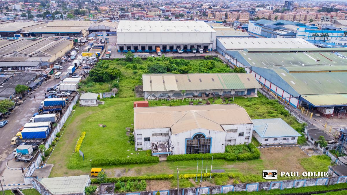 Commercial Land with Warehouse and Office Block, Acme Road, Ogba, Ikeja, Lagos, Warehouse for Sale